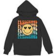 Back To School Groovy Smile Preschool Teachers Students Kids Unisex Hoodie, trending gift