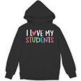 Back To School I Love My Students Teachers Women Boys Girls Unisex Hoodie, trending gift