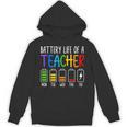 Battery Life Of A Teacher School Teacher Appreciation Unisex Hoodie, trending gift Battery Life Of A Teacher School Teacher Appreciation Unisex Hoodie, trending gift