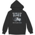 Blues Music Band Lover Vintage Guitar Teacher Blues Unisex Hoodie, trending gift