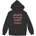 Christmas Alphabet Candy Cane Teachers Students Candy Cane For Men Women Kids Unisex Hoodie, trending gift Christmas Alphabet Candy Cane Teachers Students Candy Cane For Men Women Kids Unisex Hoodie, trending gift