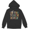 Coffee Teach Repeat Leopard Print Back To School Teachers Unisex Hoodie, trending gift Coffee Teach Repeat Leopard Print Back To School Teachers Unisex Hoodie, trending gift