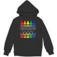 Colorful Crayon Kindergarten Team Tee For Teachers Students Men Women Kids Unisex Hoodie, trending gift