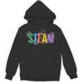 Colorful Steam Letters For Steam Program Teacher And Student Unisex Hoodie, trending gift Colorful Steam Letters For Steam Program Teacher And Student Unisex Hoodie, trending gift