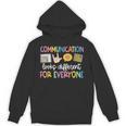 Communication Looks Different Tee Shirt Kids -Adults Teacher Animal Print Small Short Sleeve Classic Fit Crew Neck Polyester 100 Unisex Hoodie, trending gift Communication Looks Different Tee Shirt Kids -Adults Teacher Animal Print Small Short Sleeve Classic Fit Crew Neck Polyester 100 Unisex Hoodie, trending gift
