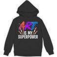 Cool Art For Men Women Art Teacher Artist Painter Superpower Unisex Hoodie, trending gift Cool Art For Men Women Art Teacher Artist Painter Superpower Unisex Hoodie, trending gift