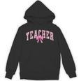 Coquette Bow Back To School First Day Teacher Unisex Hoodie, trending gift Coquette Bow Back To School First Day Teacher Unisex Hoodie, trending gift