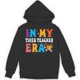 Cute Coffee Glass Face Happy Day In My Tired Teacher ERA For Men Women Unisex Hoodie, trending gift