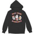 Cute Ghost Book Read More Books Teachers Halloween Unisex Hoodie, trending gift Cute Ghost Book Read More Books Teachers Halloween Unisex Hoodie, trending gift