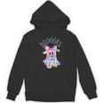 Cute Ghost Book Reading Halloween Teacher Top Girls Women Unisex Hoodie, trending gift
