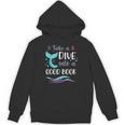 Cute Mermaid Librarian Teacher Dive Into A Good Book Reading Unisex Hoodie, trending gift