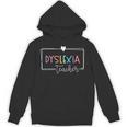 Dyslexia Awareness Therapist Reading Specialist Teacher Unisex Hoodie, trending gift