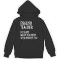 English Teacher Because Math Teachers Need Heroes Too Unisex Hoodie, English Teacher Gifts, trending gift