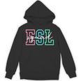 ESL Squad Teacher English As A Second Language Unisex Hoodie, Esl Teacher Gifts, English Teacher Gifts, trending gift