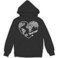 ESL Teacher ESOL Student Cute Heart Shape English Teacher Unisex Hoodie, Esl Teacher Gifts, English Teacher Gifts, trending gift