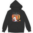 Fall Book Pumpkin Ghost Reading Books Halloween Teacher Unisex Hoodie, trending gift Fall Book Pumpkin Ghost Reading Books Halloween Teacher Unisex Hoodie, trending gift