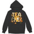 Fall Teacher Pumpkin Coquette Bow Autumn Classroom Unisex Hoodie, trending gift
