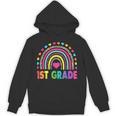 First Grade Rainbow Girls Boys Teacher Team 1st Grade Squad Unisex Hoodie, First Grade Teacher Gifts, trending gift