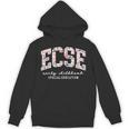 Floral ECSE Early Childhood Special Education SPED Teacher Unisex Hoodie, trending gift
