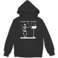 Funny Skeleton Music Teacher I'Ll Wait Until It's Quiet Unisex Hoodie, trending gift