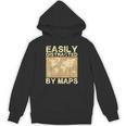 Geography Teacher Easily Distracted By Maps Unisex Hoodie, trending gift