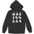 Ghost Book Reading Halloween Books Lover Teacher Kids Unisex Hoodie, trending gift