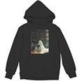 Ghost Library Halloween Book Reading Books Lover Teacher Unisex Hoodie, trending gift