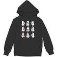 Ghost Reading Books Spooky Librarian Teacher Women Unisex Hoodie, trending gift Ghost Reading Books Spooky Librarian Teacher Women Unisex Hoodie, trending gift