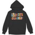 Groovy Substitute Teacher Retro Teacher Back To School Unisex Hoodie, Groovy Teacher Gifts, trending gift Groovy Substitute Teacher Retro Teacher Back To School Unisex Hoodie, Groovy Teacher Gifts, trending gift