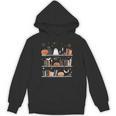 Halloween Library Ghost Books Teacher Spooky Trick Or Teach Unisex Hoodie, trending gift