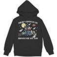 Halloween There's Room On My Broom For You Too Teacher Unisex Hoodie, trending gift
