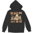 Halloween SLP Sped Teacher Groovy Inclusion Isn't Scary Unisex Hoodie, Groovy Teacher Gifts, trending gift