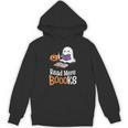 Halloween Teacher Women Cute Reading Ghost Read More Books Unisex Hoodie, trending gift Halloween Teacher Women Cute Reading Ghost Read More Books Unisex Hoodie, trending gift