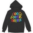 Happy 100th Day Of School 100 Days Brighter Girls Teacher Unisex Hoodie, trending gift Happy 100th Day Of School 100 Days Brighter Girls Teacher Unisex Hoodie, trending gift