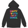 Happy 100th Day Of School Teacher Student 100 Days Tie Dye Men Women Kids Unisex Hoodie, trending gift Happy 100th Day Of School Teacher Student 100 Days Tie Dye Men Women Kids Unisex Hoodie, trending gift