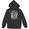 Haunted By 6x7 Math Teacher Halloween Pun Unisex Hoodie, trending gift