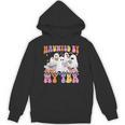 Haunted By My TBR Cute Ghosts Book Reading Teacher Halloween Unisex Hoodie, trending gift