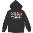 Hot All Superheroes Wear Capes Cute Teacher End Of School Unisex Hoodie, trending gift