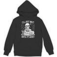I'Ll Wait Until It's Quiet Tshirt Skeleton Teacher Halloween Unisex Hoodie, trending gift