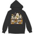 Inclusion Isn't Scary Mummy Boo Ghost Halloween SLP Teacher Unisex Hoodie, trending gift Inclusion Isn't Scary Mummy Boo Ghost Halloween SLP Teacher Unisex Hoodie, trending gift