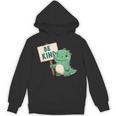 Be Kind Teacher Anti-Bullying Dino Kindness Women Men Boys Unisex Hoodie, trending gift