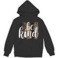Be Kind Women Inspirational Teacher Animal Print Unisex Hoodie, trending gift Be Kind Women Inspirational Teacher Animal Print Unisex Hoodie, trending gift