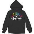 Literacy Squad Reading Teacher Interventionist Specialist Unisex Hoodie, trending gift