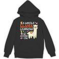Llama Learning T Shirt Teachers Students Alpaca Lovers Unisex Hoodie, trending gift