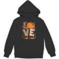 Love 2nd Grade Happy Fall Thanksgiving For 2nd Teacher For Men Women Girls Kids Unisex Hoodie, 2nd Grade Teacher Gifts, trending gift