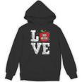 LOVE Apple 3rd Grade Teacher Student School Unisex Hoodie, trending gift