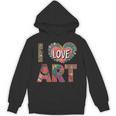 I Love Art Artist Painter Colorful Painting Art Teacher Unisex Hoodie, trending gift I Love Art Artist Painter Colorful Painting Art Teacher Unisex Hoodie, trending gift
