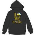 Love Preschool Back To School Yellow Bee Preschool Teacher For Men Women Girls Kids Unisex Hoodie, trending gift
