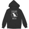 Math Nerd Math Teacher Cat Lover I Love Math And Cats Unisex Hoodie, trending gift