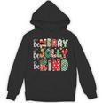 Be Merry Be Jolly Be Kind Merry Christmas Teacher Xmas PJs Unisex Hoodie, trending gift